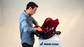 MaxiCosi l CabrioFix car seat l How to put the cover on [upl. by Brace]