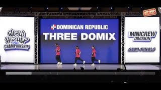 Three Domix  Dominican Republic  MiniCrew  2024 World Hip Hop Dance Championship Semifinals [upl. by Chancelor180]