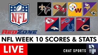 NFL Week 10 RedZone Live Streaming Scoreboard Highlights Scores Stats News amp Analysis [upl. by Nnylrats]