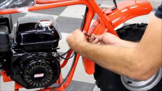 Coleman CT200U Mini BIke Assembly PreRide Inspection and Starting instructions [upl. by Lowrie437]