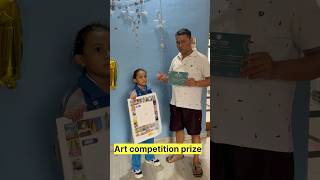 prize of art competition [upl. by Ahsiemaj]