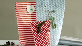 How to Wrap an OddlyShaped Gift  Martha Stewarts Gift Wrapping Hack [upl. by Chard263]