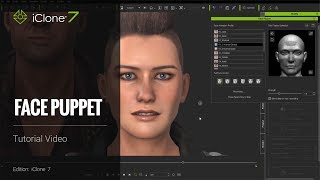 iClone 7 Tutorial  Face Puppet [upl. by Clere]