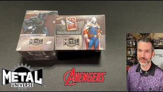 Metal Universe Avengers Blaster boxes with retail exclusive Copper FX parallels [upl. by Reeba]