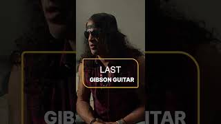 Slash reflects on his fav Gibson guitars shorts slash gibson gnr [upl. by Xylina]