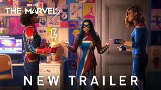 Marvel Studios’ THE MARVELS – New Trailer 2023 Captain Marvel 2 Movie [upl. by Caron]