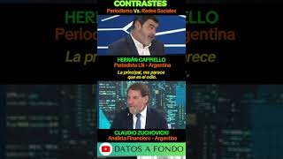 Argentina Periodismo vs Redes Sociales Claudio Zuchovicki shorts milei argentina DatosArg [upl. by Rozelle57]