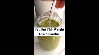 Green Smoothie For Weight Loss shorts [upl. by Thessa]