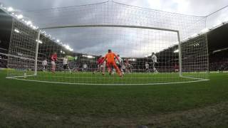 GOAL CAM Matty James vs Derby County [upl. by Ednutey]