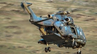 DSRT Ten Tors training with Royal Navy Merlin [upl. by Adnyleb780]