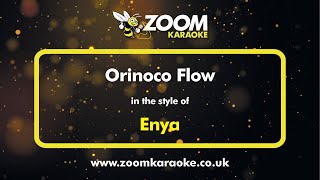 Enya  Orinoco Flow  Karaoke Version from Zoom Karaoke [upl. by Eednas]