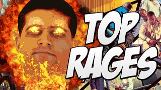 GTA V  TOP 10 RAGES EU TO MALUCO [upl. by Merl]