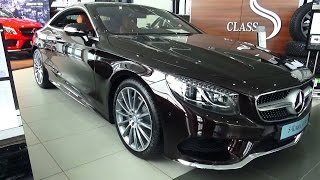 2016 MercedesBenz S500 Coupe 4Matic Start Up Engine and In Depth Tour [upl. by Dilks971]