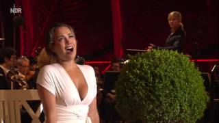 quotCaro nomequot Nadine Sierra performs Gilda in Verdis Rigoletto in the Maschpark Hannover 2017 [upl. by Laira]