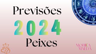 Peixes 2024  A chave da sorte virou para você  Final de um sofrimento 🙏 [upl. by Naghem]