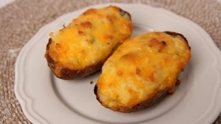 Twice Baked Potatoes  Laura Vitale  Laura in the Kitchen Episode 485 [upl. by Aenehs]