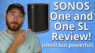 Sonos One and One SL Review  Near Perfect Smart Speakers [upl. by Sabelle845]