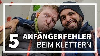 Die 5 häufigsten ANFÄNGERFEHLER beim Klettern  Einfach Klettern [upl. by Kemp]