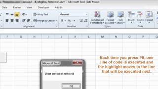 Excel VBA Tutorial  Stepping and Breakpoints [upl. by Cassandre876]