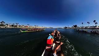 Long Beach Dragon Boat Festival 2024  Boat 1 500m mixed Final [upl. by Ariamat435]