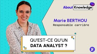 Questce qu’un Data Analyst [upl. by Krute]