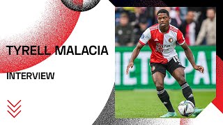 We zijn niet voor niets Feyenoord  💪 Tyrell Malacia over clash met Carrasco amp Atlético Madrid [upl. by Norita]