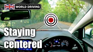 Staying Centered in Your Lane When Driving  Simple Tips [upl. by Nyrual371]