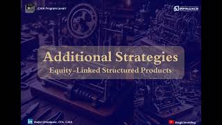 CAIA Level I Additional Strategies [upl. by Annahahs]