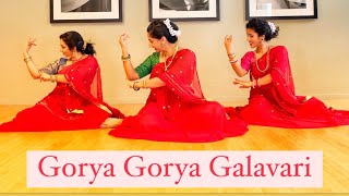 Gorya Gorya Galavari  Marathi song  Supriya Kulkarni Choreography [upl. by Yelhak]