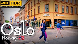 👣Walk with Me in Oslo  Markveien  4K HDR  June 2024👣 [upl. by Uthrop]