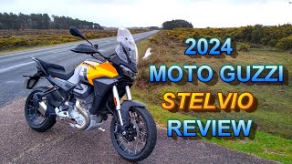 ★ 2024 MOTO GUZZI STELVIO REVIEW ★ [upl. by Yesrej]