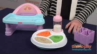 Servin Surprises High Chair Set from FisherPrice [upl. by Llenyl]