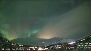 021 20241012 Northern Light Live Kilpisjärvi Finland North [upl. by Moritz836]