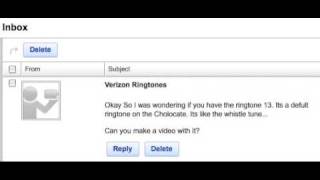 Ringtone Request quotWhistle Tunequot from the Verizon LG Chocolate [upl. by Edahs950]