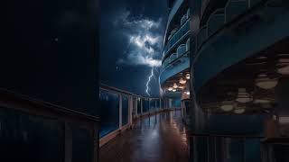 Cruise vs Lightning Storm Watch the Deck Light Up [upl. by Reynolds]