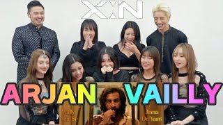 KPop Indian Idols reaction to Bollywood MV😱ANIMAL ARJANVAILLYxinofficial XIN AOORA [upl. by Skvorak]