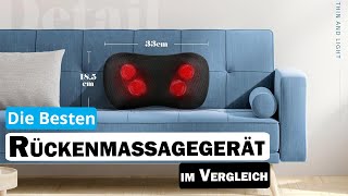 Besten Rückenmassagegerät im Vergleich  Top 5 Rückenmassagegerät Test [upl. by Trebloc]