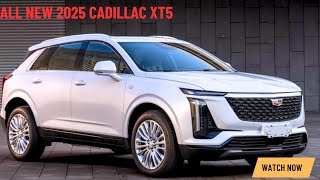 2025 Cadillac XT5 Luxury Compact SUV Official Reveal  FIRST LOOK [upl. by Dnomhcir]