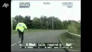 Raw Video Dramatic crash caught on UK dashcam [upl. by Anauq]