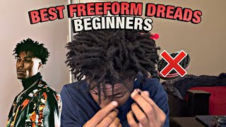 Best freeform dreads beginners [upl. by Nennahs]