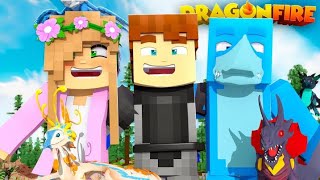 REUNITED WITH SHARKY AND LITTLE KELLY  Minecraft DRAGONFIRE [upl. by Jeremy]