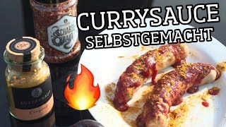 Currywurst mit selbstgemachter Currysauce  Ankerkraut grillt [upl. by Ostraw92]