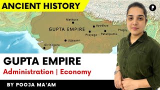 Complete History of Gupta Empire  Ancient Indian History with PYQs by Parcham Classes [upl. by Aleahs2]