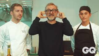 Making a Caesar Salad with Massimo Bottura  GQ Middle East [upl. by Valma]