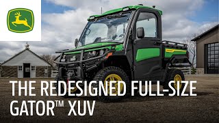 Introducing the redesigned Gator™ XUV  John Deere Gator™ XUV [upl. by Wynny]