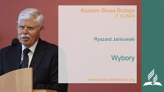 Ryszard Jankowski  quotWyboryquot  7 12 2024 [upl. by Mosnar]