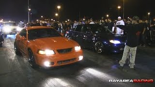 Built WRX vs Supercharged Cobra [upl. by Auqinet301]