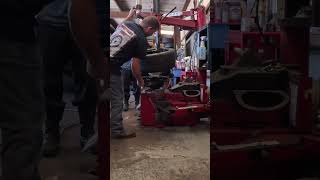 Installing a tire 🛞 fyp foryou viral shortvideo shorts tires reels trending youtubeshort [upl. by Mariande836]