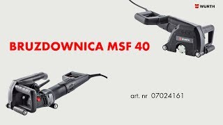 BRUZDOWNICA MSF 40 [upl. by Hpseoj]