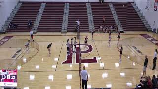 PapillionLa Vista High School vs Millard West High School Womens Varsity Volleyball [upl. by Leahcim319]